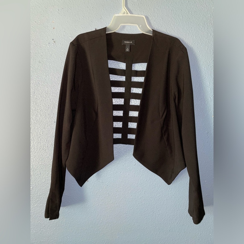 Torrid Black Blazer